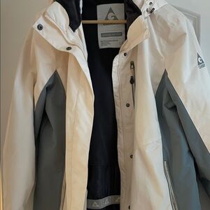 Gerry Cream and Grey Ski Jacket